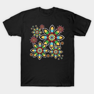 Aztec Flowers T-Shirt